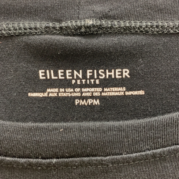 Eileen Fisher Jersey Shirt Dress with Pockets - Picture 6 of 8